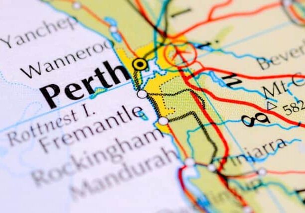 Perth Travel Map